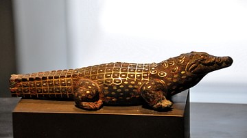 Crocodile Statue from Ancient Egypt
