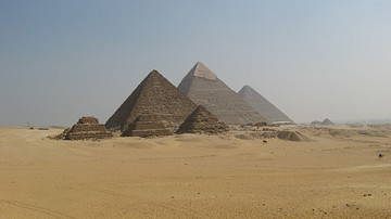 The Pyramids of Giza Panorama