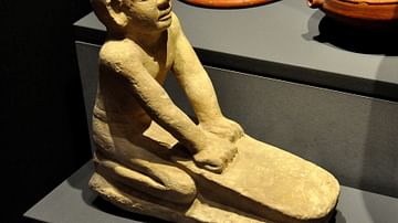 Statue of an Ancient Egyptian Servant