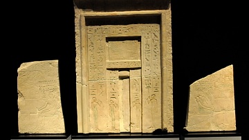 Tomb Niche & Stela of Chnumit