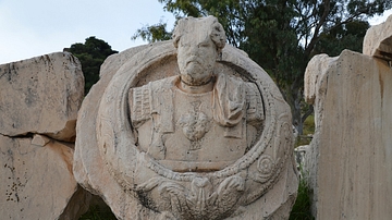 Cuirassed Bust of a Roman Emperor from Eleusis