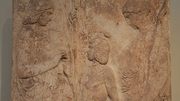 Eleusinian votive relief