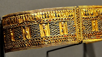 Armlet with Mummiform Gods from Meroe