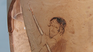 Lekythos Depicting Charon