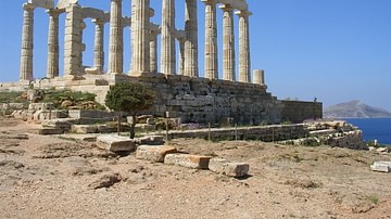 Temple of Poseidon, Sounion, Greece