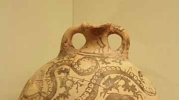 Minoan Vase in Marine Style