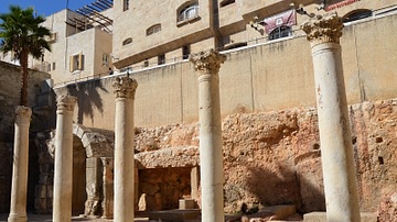 Reconstructed section of the Cardo Maximus of Aelia Capitolina (Jerusalem)