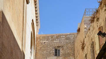 Ecce Homo arch, a triple-arched gateway in Jerusalem