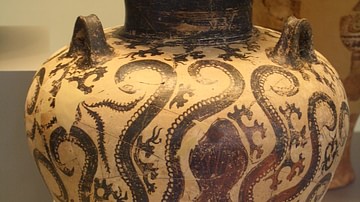 Mycenaean Marine Style Amphora