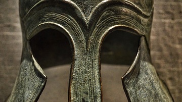 Corinthian Helmet (Detail)