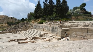 Early Theatre, Phaistos, Crete