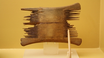 Greek Wooden Comb