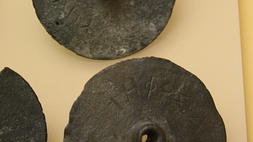 Greek Bronze Ballot Disks
