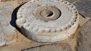 Stone for harvest offerings