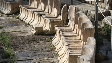 Seats of the Theatre of Dionysos, Athens