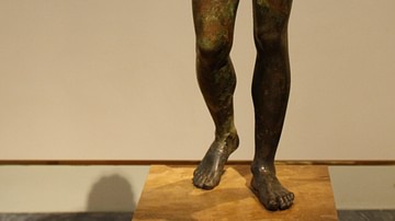 Bronze Greek Athlete