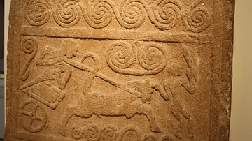 Mycenaean Grave Stele