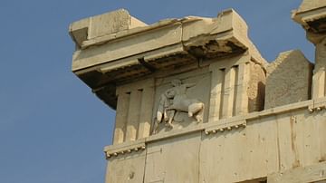 Entablature with Metope and Triglyphs