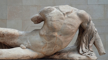 Figure of a River God, Parthenon
