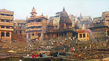 Manikarnika Cremation Ghat, The Ganges