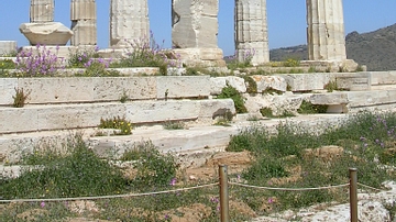 Columns, Sounion Temple of Poseidon