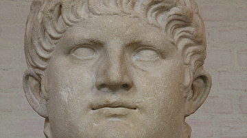 Colossal head of Emperor Nero