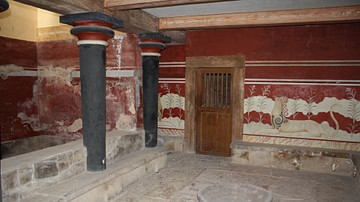 Griffin Fresco, Knossos