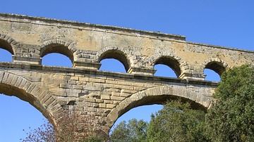 Arches, Pont Du Gard, France