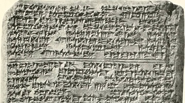Labayu Amarna Letter from Labayu (Illustration) - World History Encyclopedia