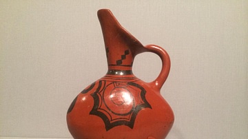 Aztec Spouted Jug