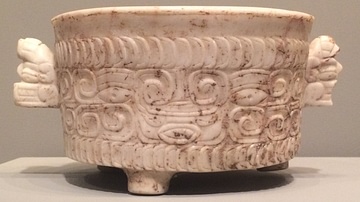 Maya Marble Vessel