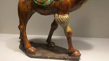 Glazed Tang Dynasty Camel