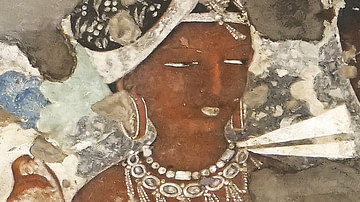 Mural,  Ajanta Caves