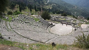 Architecture des Théâtres Grecs