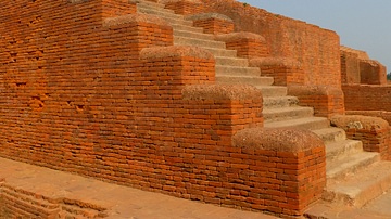 Stairway, Nalanda