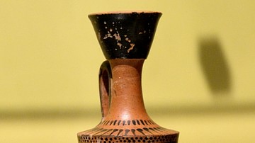 Lekythos, Odysseus & Polyphemus