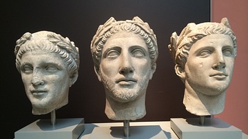 Three Hellenistic Heads, Cyprus