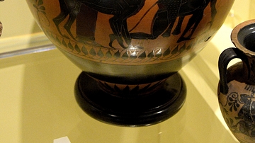 Amphora with Hercules & Amazon