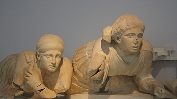 Pediment Detail, Temple of Zeus, Olympia