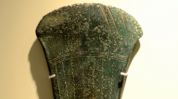 Decorated flat Axehead from ancient Ireland