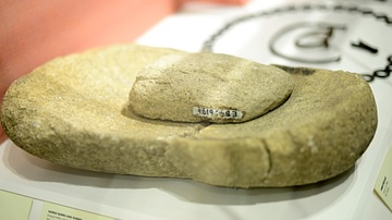 Quern & Rubber from Ancient Ireland