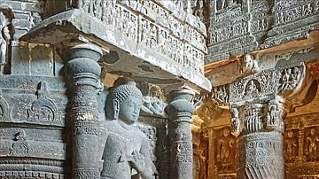 Stupa in Ajanta