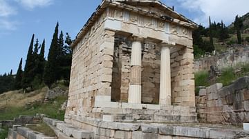 Treasury of The Athenians, Delphi