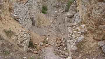 MB Canaanite Gate at Tel Gezer