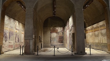 The House of Livia on the Palatine Hill, Rome