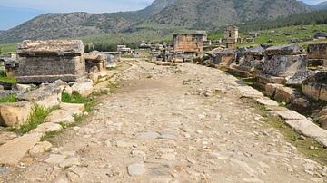 Roadway, Northern Necropolis of Hierapolis