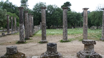 Palaestra, Olympia