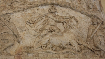 Mithras Sacrificing a Bull
