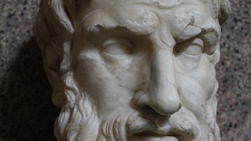 Epicurus Bust, Vatican Museums