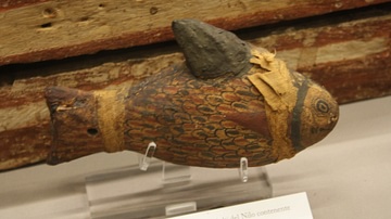 Egyptian Fish Coffin